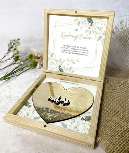 PREZENT NA DZIEŃ BABCI I DZIADKA PODZIĘKOWANIE na Arena.pl