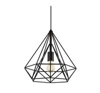 Lampa wisząca Indust E27 60W czarna nowoczesna fra