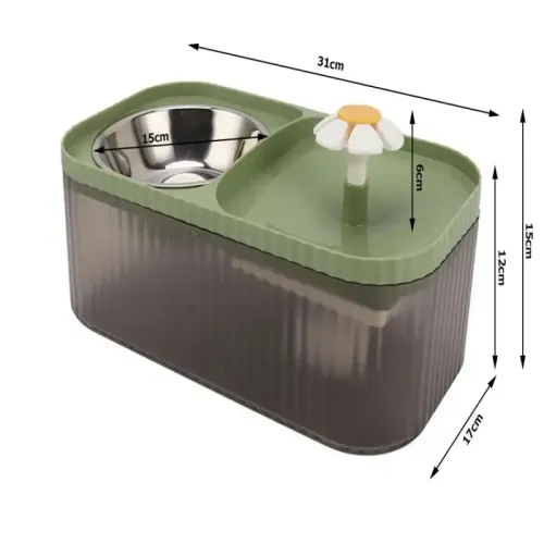 Automatyczne poidełko dla kota psa fontanna wodna filtr miska na karmę na Arena.pl
