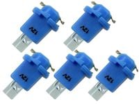 żarówka LED BAX7x12 EBSR licznik 24V NIEBIESKA 5 szt