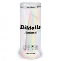 dildo silikonowe realistyczne fosforyzujące dildolls fantasia