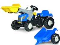 Rolly Toys Traktor Kid New Holland Łyżka Przyczep