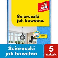 JAN NIEZBĘDNY Ściereczki jak bawełna 1op.-5szt