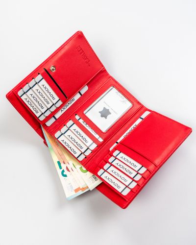 portfel damski pu gd23-sfk-7564 red na Arena.pl