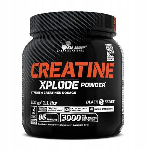 OLIMP CREATINE XPLODE 500G STACK KREATYNOWY ORANGE Kreatyna na Arena.pl