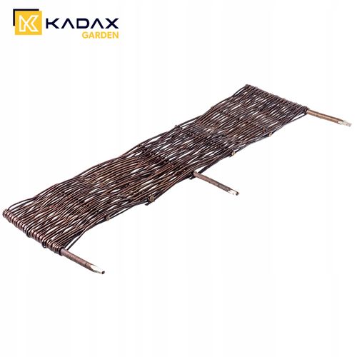 Palisada Ogrodowa 100x40cm Obrzeże Płot Wiklinowy na Arena.pl