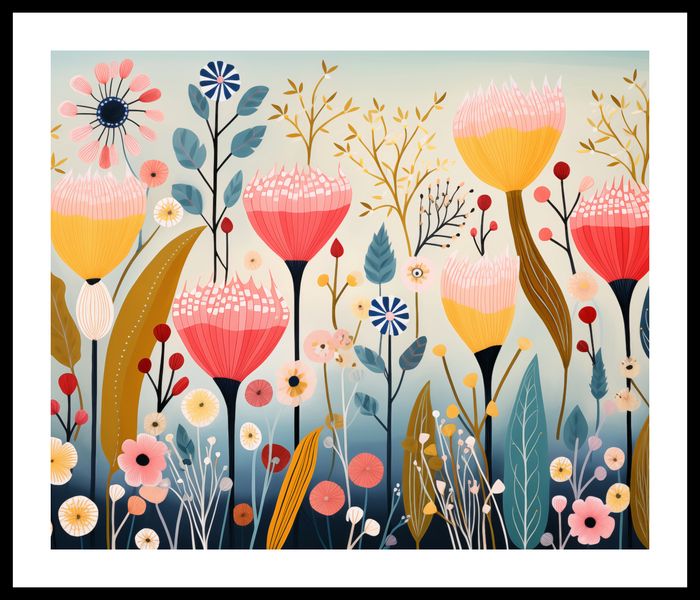 Plakat 60x50cm Ogród Marzeń zdjęcie 3