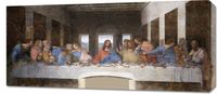 Obraz 90x40cm Ostatnia Wieczerza, Da Vinci Vintage do Salonu