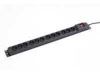 Armac Listwa zasilająca Multi M12, 12xPL, Rack 19", 5m, montaż pionowy