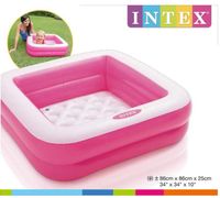 basen dmuchany brodzik 86x86x25cm intex różowy