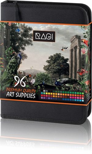 Zestaw Kredek Ołówkowych ARTYSTYCZNE PROFESJONALNE 100 Elementów na Arena.pl