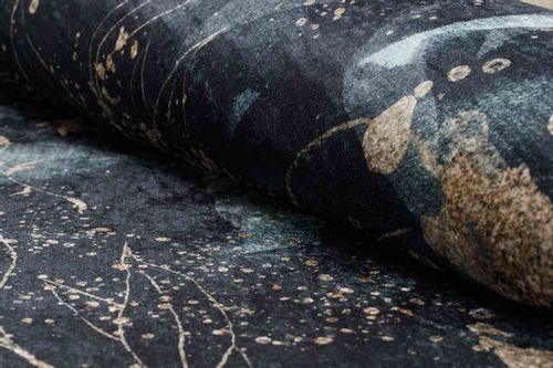 RUG/LU/ARLEN/LEAVES3/BLACK+TURQUISE/120x170 na Arena.pl