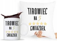 Zestaw Poduszka + Kubek Dla Tirowca Prezent Z Nadrukiem Ze Zdjęciem