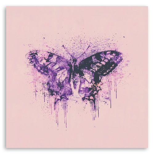 Deco Panel, Motyl, akwarela 60x60 na Arena.pl