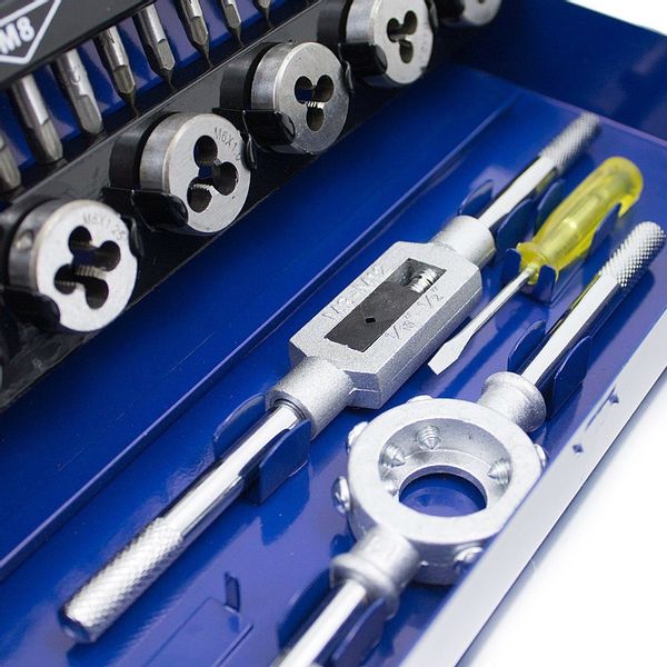 ZESTAW DO GWINTOWANIA 32 ELEMENTY PROMOCJA zdjęcie 5