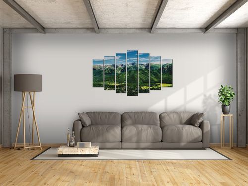 Obraz Dolina w Tatrach 140x80 płótno na Arena.pl