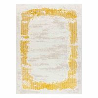 RUG/LU/IONA/FRAME4/CREAM+GOLD/80x150