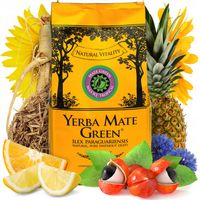 Yerba Mate Green Mas IQ Tropical Ananas 1000g 1Kg Moc Tropików ekonomiczna