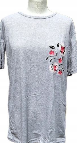 Piżama z Bawełny Komplet Koszulka Spodenki r. L na Arena.pl