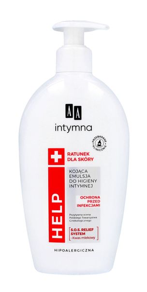AA Intymna Emulsja do higieny intymnej Help  300ml zdjęcie 1