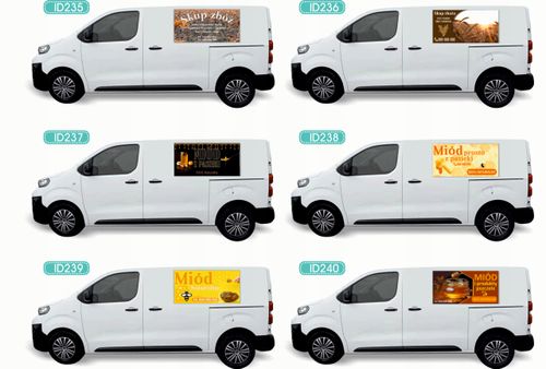 Reklama Naklejka na samochód różne wzory do wyboru AUTO KOSMETYKA na Arena.pl