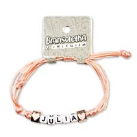 Bransoletka z imieniem Julia - neon