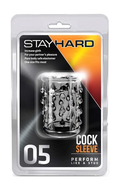 Stay Hard Cock Sleeve 05 Clear zdjęcie 1