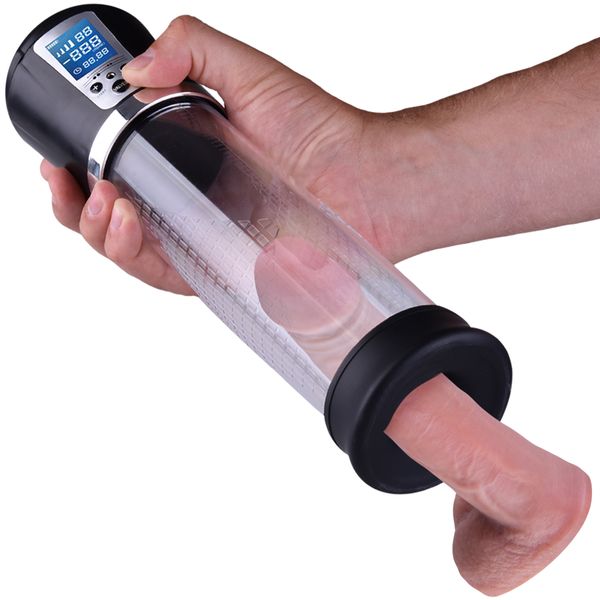 Automatyczna Pompka Do Penisa Lcd 4 Poziomy Ssania zdjęcie 2