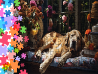 Puzzle tradycyjne Zwierzęta - Pies