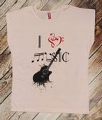 Damska bluzka koszulka damski t-shirt gitara S