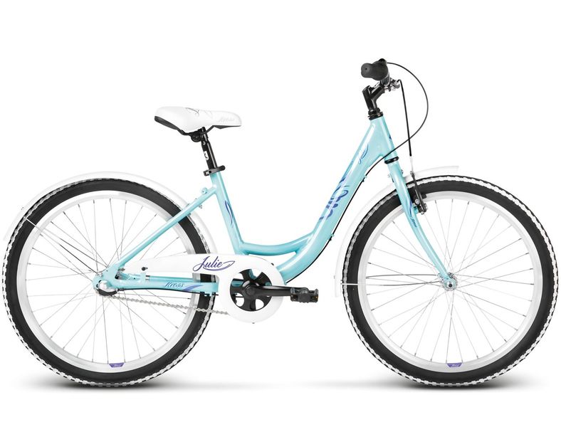 Rower Kross JULIE 24" błękitnyfioletowy połysk 2017 Arena.pl
