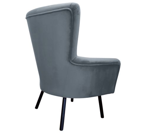 Fotel TULIP USZAK nogi czarne BL06 na Arena.pl