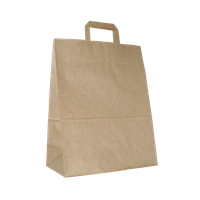 Torba papierowa 32 x 16 x 40, 100 szt. beżowa AWIH