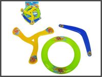 dysk latający ringo bumerang 25-30cm 3-sztuki w zestawie 720554