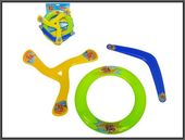 dysk latający ringo bumerang 25-30cm 3-sztuki w zestawie 720554