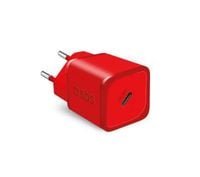 Ładowarka sieciowa SBS Mini Wall Charger GaN PD USB-C 20W Czerwona