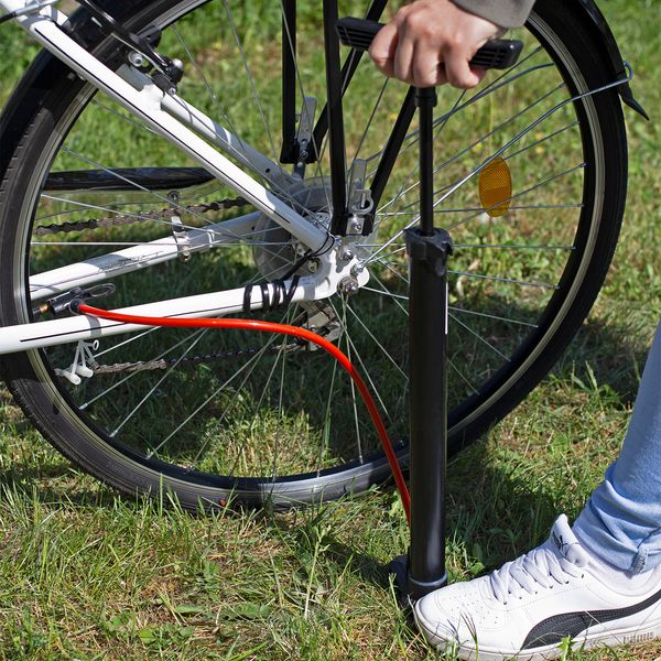 Pompka Rowerowa Podłogowa Do Roweru Piłki Materacy zdjęcie 7