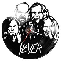 Zegar ścienny z płyty winylowej Slayer 1370.14