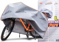 POKROWIEC NA ROWER Polski ZIMA/LATO UV szary r.L