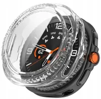 Etui Tech-Protect Defense na Samsung Galaxy Watch 8 46 mm - przezroczyste