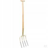 Widły Gospodarcze Ze Skuwką,4zębne Oprawne T 100cm