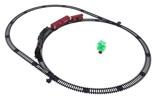 Kolejka Retro Z Funkcją Świateł, Dźwięku I Dymu 138Cm na Arena.pl