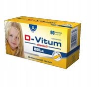 D-Vitum Witamina D 1000 j.m. 90kaps. twist-off