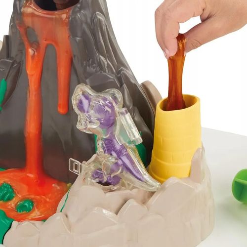 PLAYDOH CIASTOLINA WYSPA DINOZAURÓW WULKAN SLIME DINO DLA DZIECI na Arena.pl