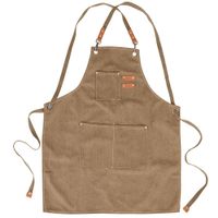 Fartuch Kuchenny Fartuszek Ochronny Wiązany Bawełniany do Gotowania Grilla