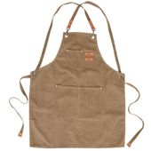 Fartuch Kuchenny Fartuszek Ochronny Wiązany Bawełniany do Gotowania Grilla