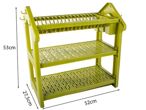 SUSZARKA DO NACZYŃ OCIEKACZ STOJĄCA 3 POZIOMY DUŻA WYSOKA JAKOŚĆ WYKONANIA na Arena.pl