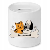 Skarbonka Dla Przyjaciela Best Friends Prezent Z Nadrukiem Ze Zdjęciem