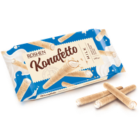 Roshen Konafetto rurki waflowe z mlecznym nadzieniem 140 g