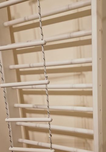 drabinka linowa MAŁPISZON biała na Arena.pl